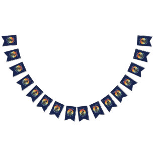 Bandeirinha Sinalizadores de Bunting Pirata