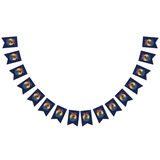 Bandeirinha Sinalizadores de Bunting Pirata (Todos)