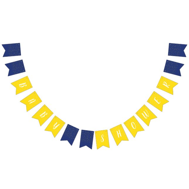 Bandeirinha Sinalizadores de Chá de fraldas de Estrelas Pequen (Todos)