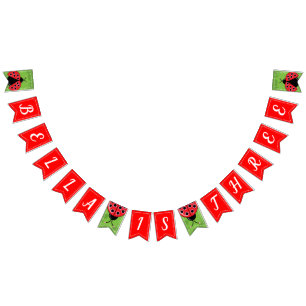 Bandeirinha Sinalizadores/Faixa de Bunting de Boas-Festas de B