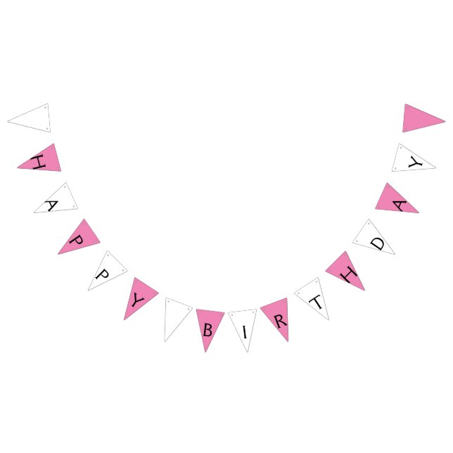 Bandeirinha Sinalizadores PERSONALIZADOS de aniversário simple (Todos)