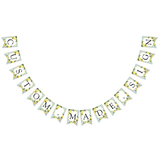 Bandeirinha Sinalizadores Personalizados de Bunting de Texto d (Todos)