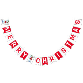 Bandeirinha Snowman e dançarinas de Natal