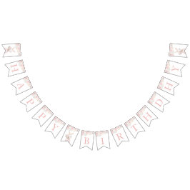 Bandeirinha Some Bunny is Turning One Birthday Banner