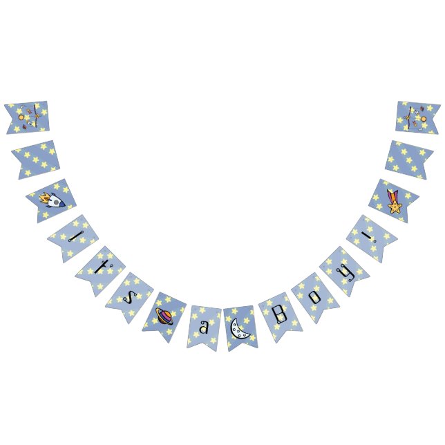 Bandeirinha Sonhos de Banner de Bunting Móvel Espacial (Todos)