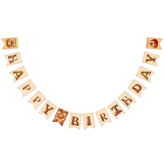 Bandeirinha Spooky Cute First Birthday Halloween Bunting Banne (Todos)