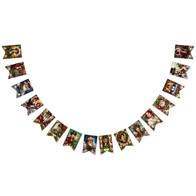 Bandeirinha Steampunk Natal (Todos)