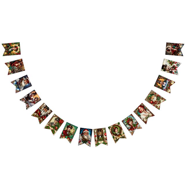 Bandeirinha Steampunk Natal (Todos)