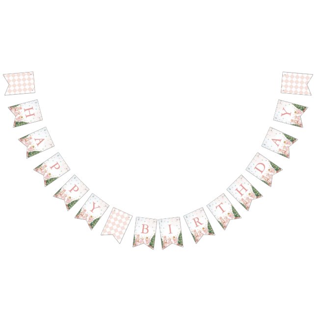 Bandeirinha Sugar Plum Nutcracker Birthday Banner (Todos)