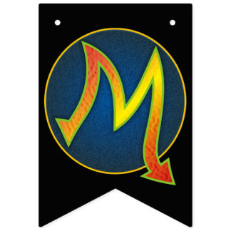 Bandeirinha Super Hero "Feliz Natal"