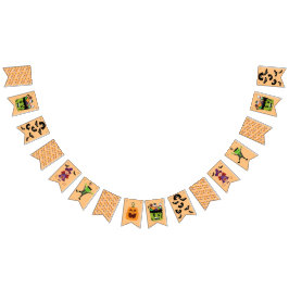 Bandeirinha Suprimentos de Festa para Crianças de Halloween