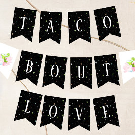 Bandeirinha Taco Sobre Amor