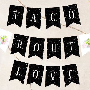 Bandeirinha Taco Sobre Amor 