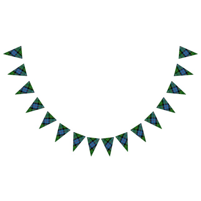 Bandeirinha Tartan escocês de Forsyth do clã (Todos)