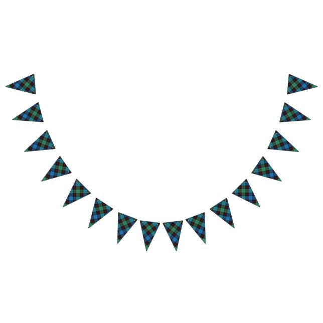 Bandeirinha Tartan escocês de Guthrie do clã (Todos)