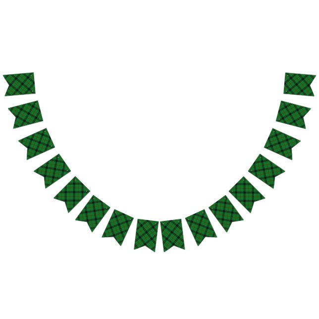 Bandeirinha Tartan escocês de Kincaid do clã (Todos)