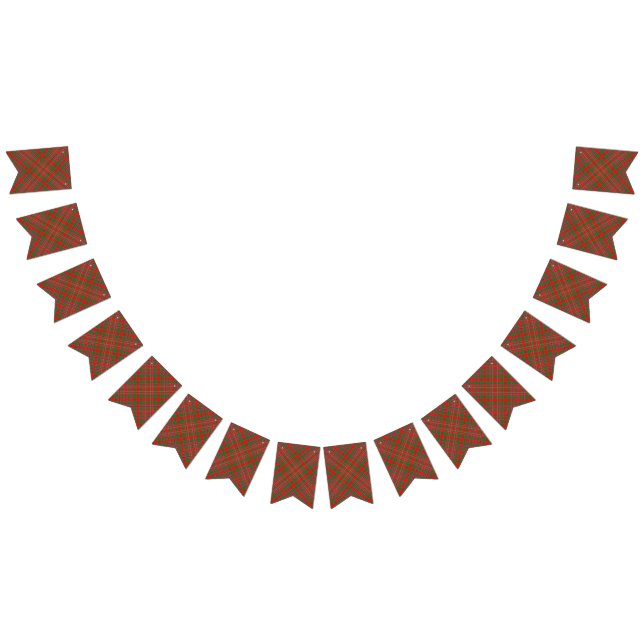 Bandeirinha Tartan escocês de MacAlister do clã (Todos)