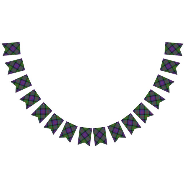 Bandeirinha Tartan escocês de MacDonald Donald do clã (Todos)