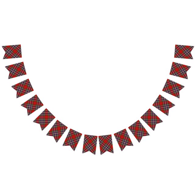 Bandeirinha Tartan escocês de MacFarlane do clã (Todos)