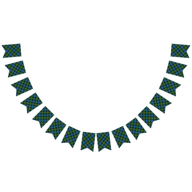 Bandeirinha Tartan escocês de MacKenzie do clã (Todos)