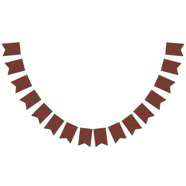 Bandeirinha Tartan escocês de MacKintosh do clã (Todos)