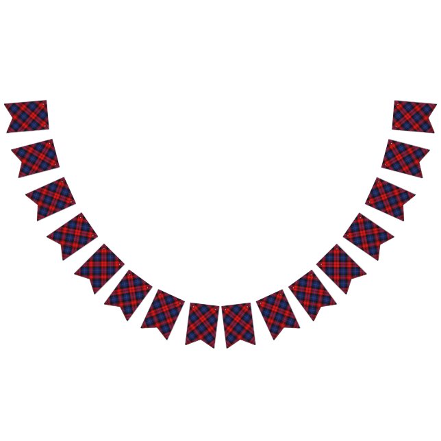 Bandeirinha Tartan escocês de MacLachlan do clã (Todos)