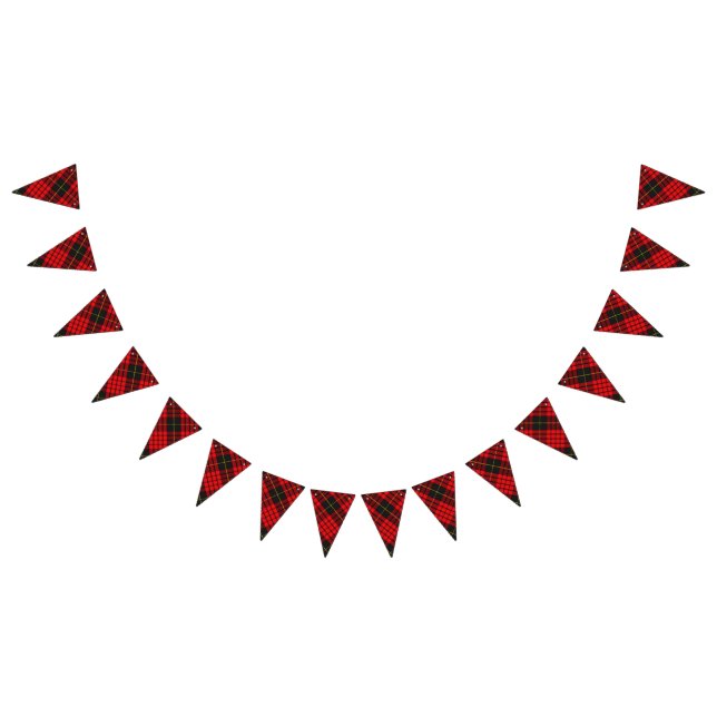 Bandeirinha Tartan escocês de MacQueen do clã (Todos)