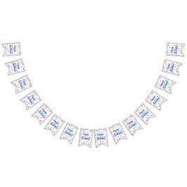 Bandeirinha Tema de Festa de aniversário de borrifagem doce