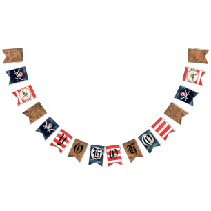 Bandeirinha Tema de Pirata Yo Ho