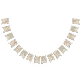 Bandeirinha Tema de Viagem Mapa Mundial Antigo 1831