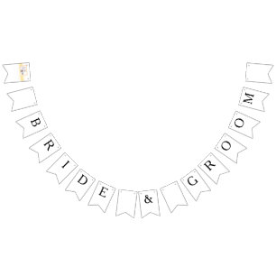 Bandeirinha Tema tradicional de casamento escocês e celta