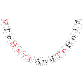 BANDEIRINHA TER E MANTER O DECOR DE SINAL DE CASAMENTO