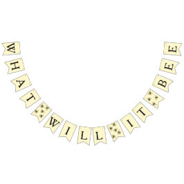 Bandeirinha Teto de abelha bumble chá de abelha