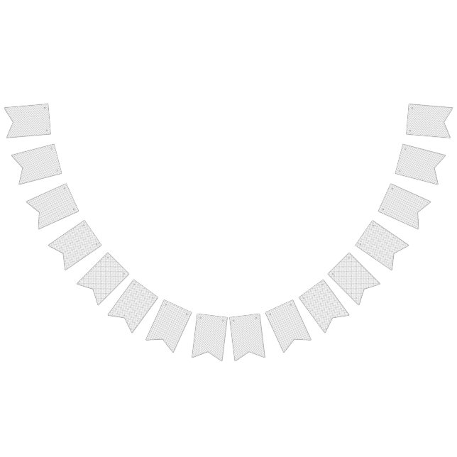 Bandeirinha Textura Geométrica Monocromática|Visualização de D (Todos)