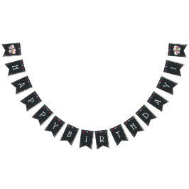 Bandeirinha Theme Sugar Skulls Dia de los Muertos