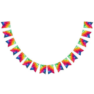 Bandeirinha Tie-Dye Multicolor