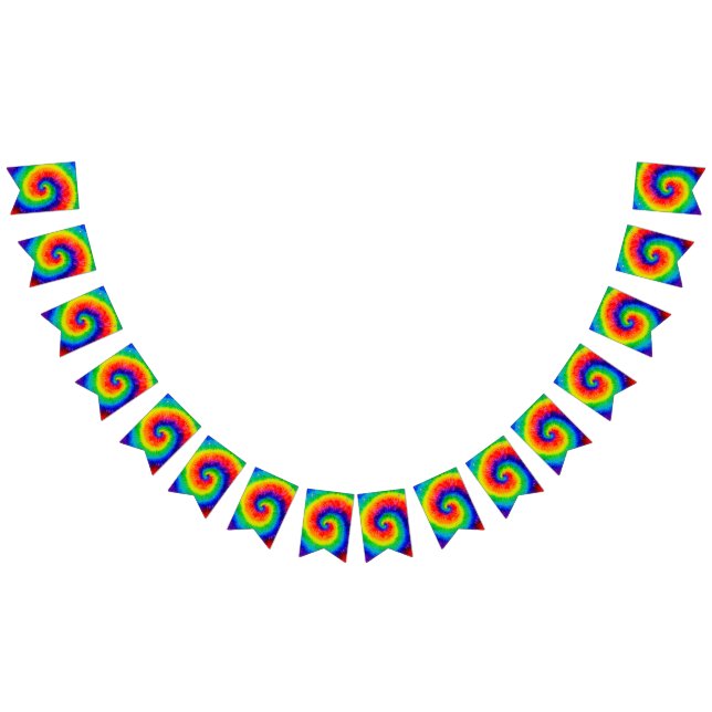 Bandeirinha Tinta de Álcool Rainbow Tie-Dye (Todos)