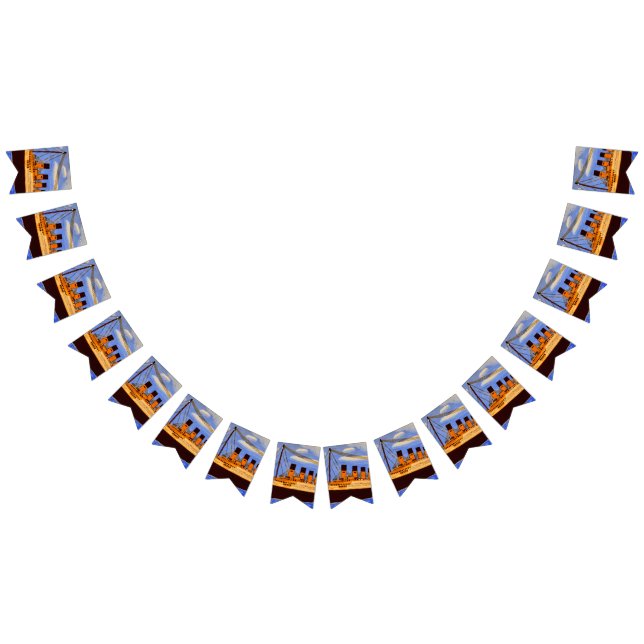Bandeirinha Titanic Ship bunting banner (Todos)