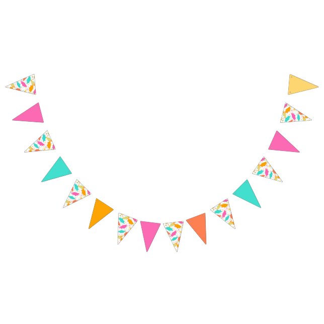 Bandeirinha Toss De Chapéu De Graduação (Tropical) (Todos)