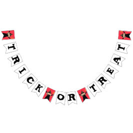 Bandeirinha Trick ou Treine o Halloween