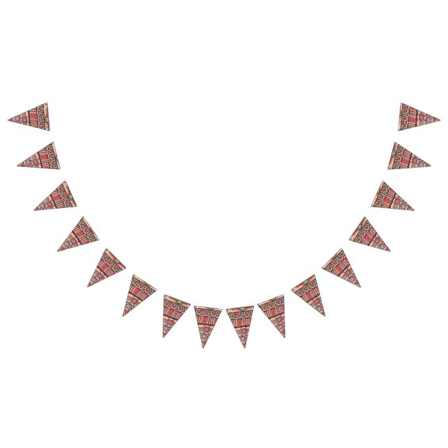 Bandeirinha Turney Aboriginal Art Bunting (Todos)