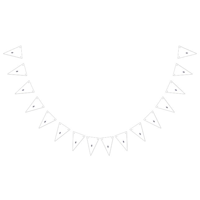 Bandeirinha Um adesivo colorido com uma parte intrincada (Todos)