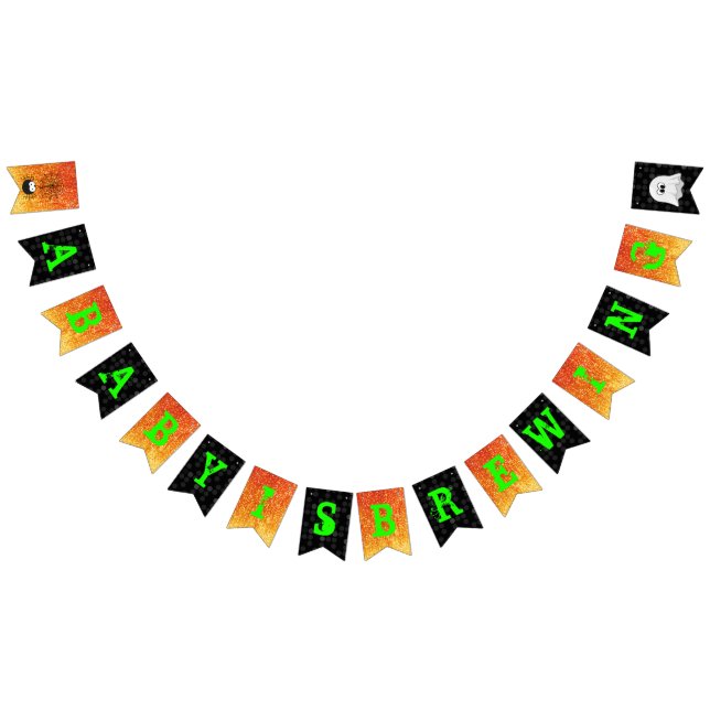 Bandeirinha Um bebê está fabricando cerveja! Chá de fraldas do (Todos)