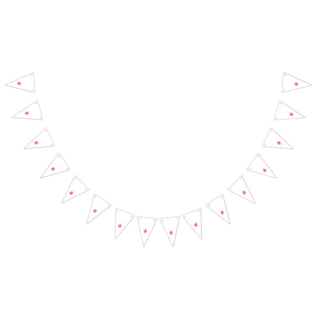 Bandeirinha Um design gráfico vermelho vibrante com ousadia,  (Todos)