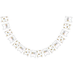 Bandeirinha Um doce cozinheiro e uma garota de leite no primei