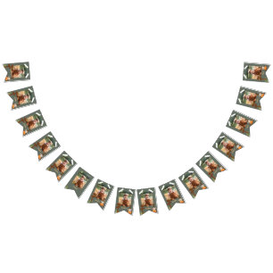 Bandeirinha Um Feliz Aniversário de Camper Foto Mensal