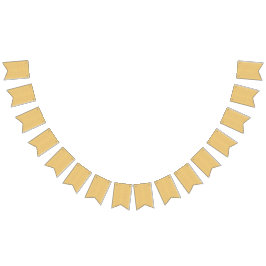 Bandeirinha um fundo laranja e amarelo com círculos