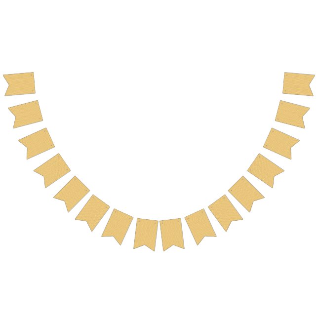 Bandeirinha um fundo laranja e amarelo com círculos (Todos)