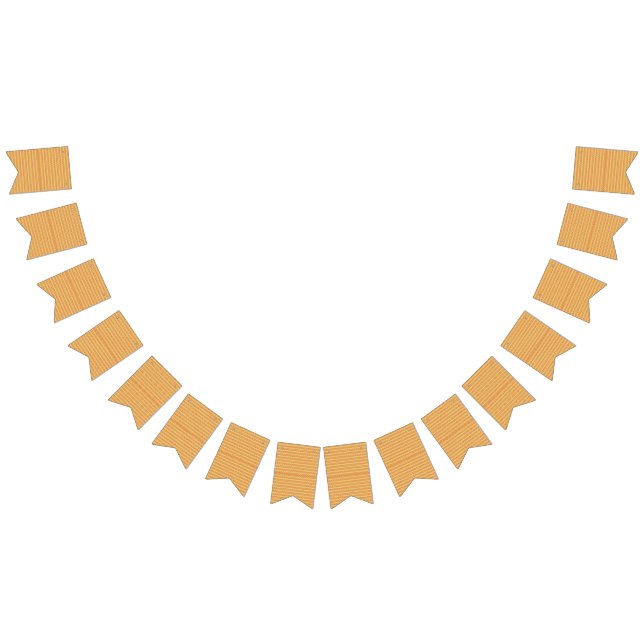 Bandeirinha um fundo laranja e amarelo com pequenos pontos (Todos)