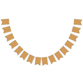 Bandeirinha um fundo laranja e amarelo com um padrão